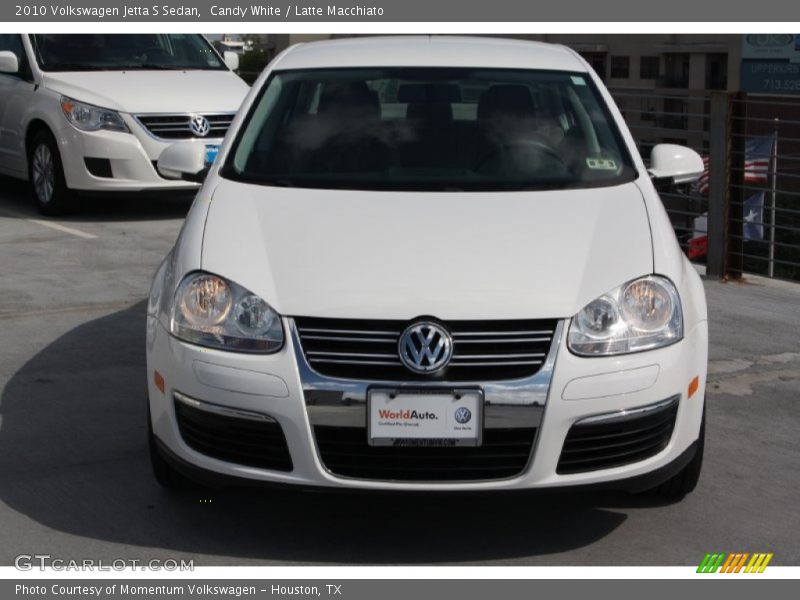 Candy White / Latte Macchiato 2010 Volkswagen Jetta S Sedan