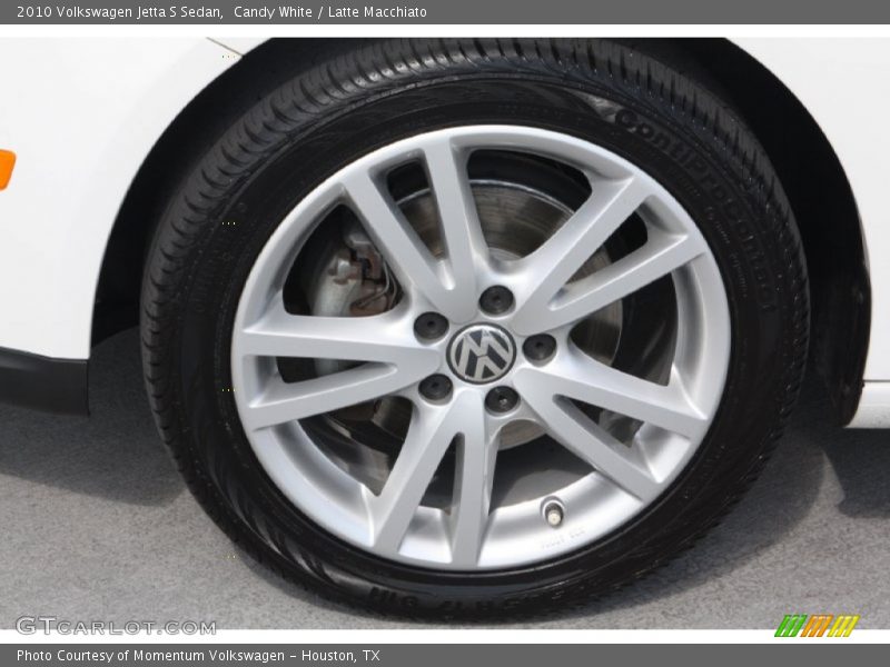 Candy White / Latte Macchiato 2010 Volkswagen Jetta S Sedan