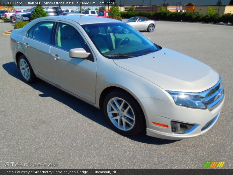 Smokestone Metallic / Medium Light Stone 2010 Ford Fusion SEL