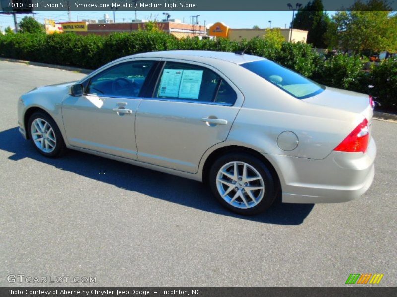 Smokestone Metallic / Medium Light Stone 2010 Ford Fusion SEL