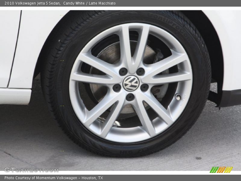 Candy White / Latte Macchiato 2010 Volkswagen Jetta S Sedan