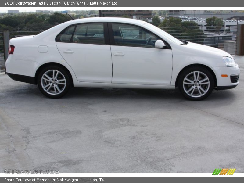 Candy White / Latte Macchiato 2010 Volkswagen Jetta S Sedan