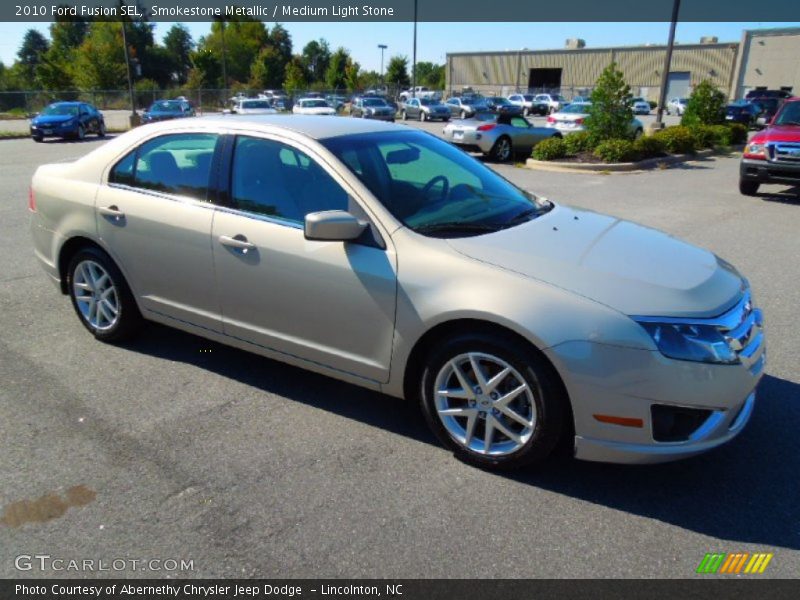 Smokestone Metallic / Medium Light Stone 2010 Ford Fusion SEL