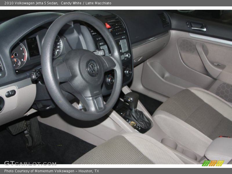 Candy White / Latte Macchiato 2010 Volkswagen Jetta S Sedan