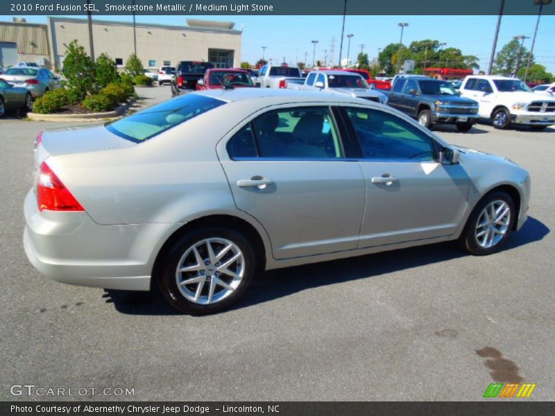 Smokestone Metallic / Medium Light Stone 2010 Ford Fusion SEL
