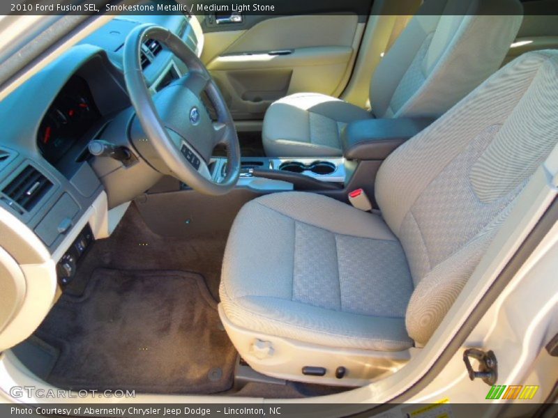 Smokestone Metallic / Medium Light Stone 2010 Ford Fusion SEL
