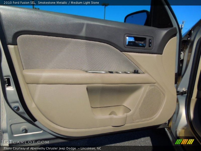 Smokestone Metallic / Medium Light Stone 2010 Ford Fusion SEL