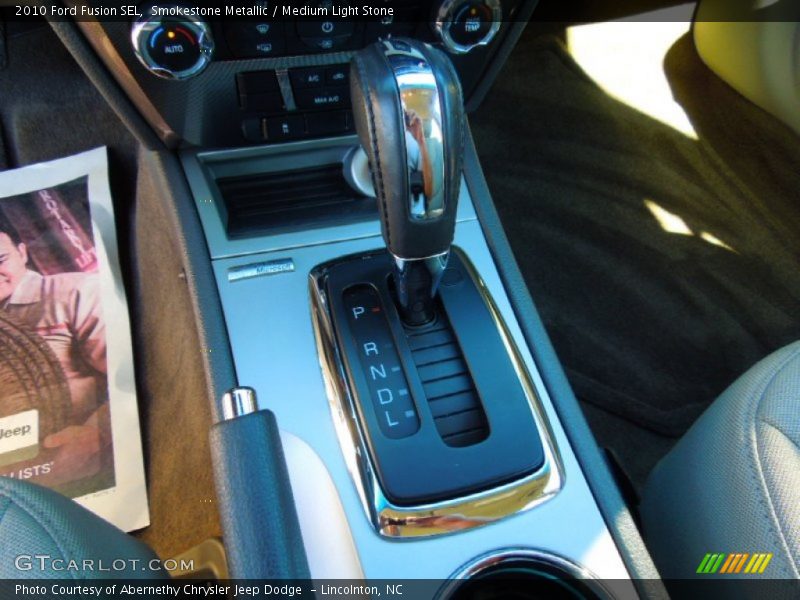 Smokestone Metallic / Medium Light Stone 2010 Ford Fusion SEL