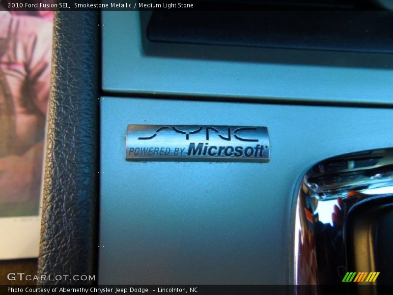 Smokestone Metallic / Medium Light Stone 2010 Ford Fusion SEL