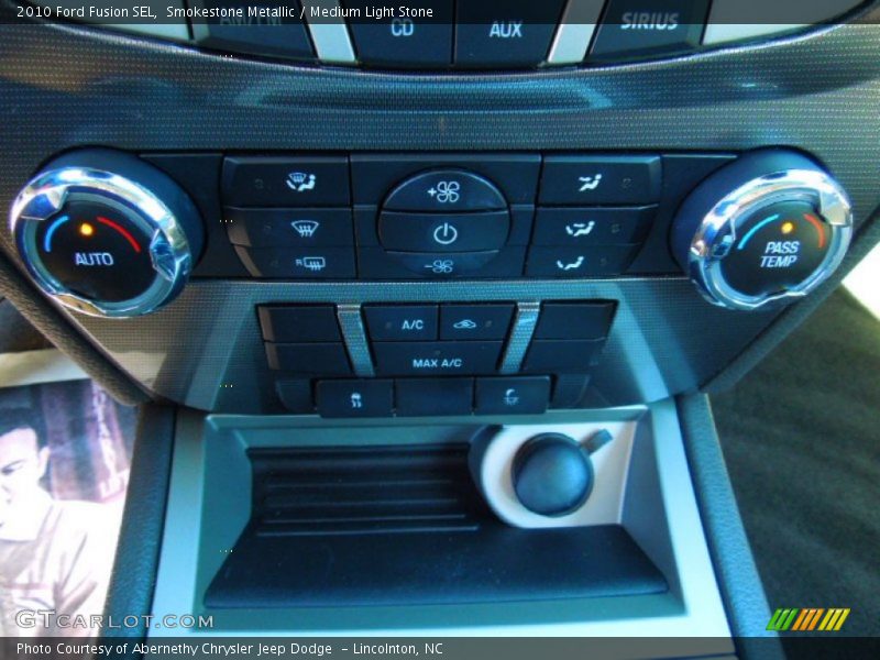 Smokestone Metallic / Medium Light Stone 2010 Ford Fusion SEL