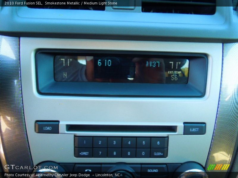 Smokestone Metallic / Medium Light Stone 2010 Ford Fusion SEL