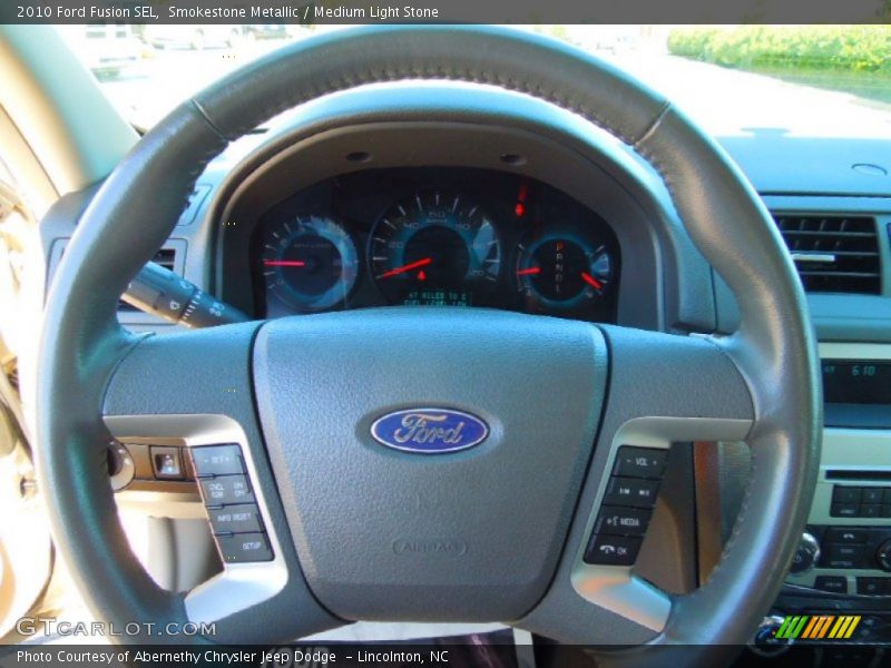 Smokestone Metallic / Medium Light Stone 2010 Ford Fusion SEL