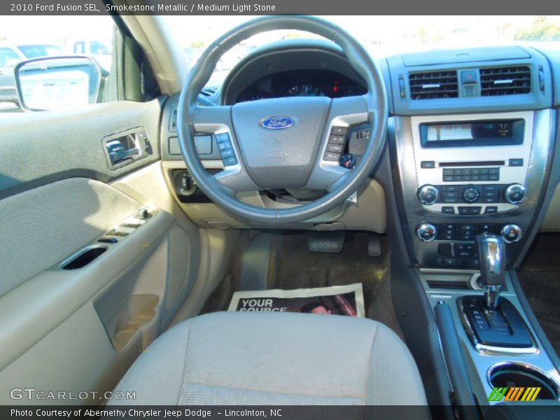 Smokestone Metallic / Medium Light Stone 2010 Ford Fusion SEL
