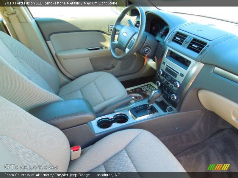 Smokestone Metallic / Medium Light Stone 2010 Ford Fusion SEL