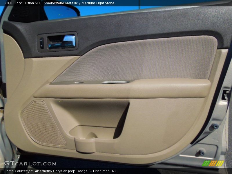 Smokestone Metallic / Medium Light Stone 2010 Ford Fusion SEL