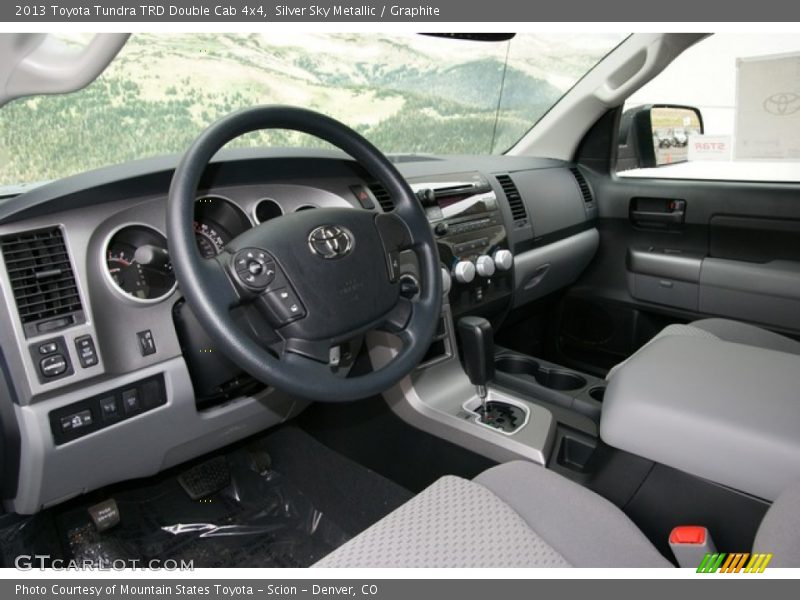 Graphite Interior - 2013 Tundra TRD Double Cab 4x4 