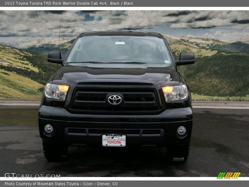 Black / Black 2013 Toyota Tundra TRD Rock Warrior Double Cab 4x4