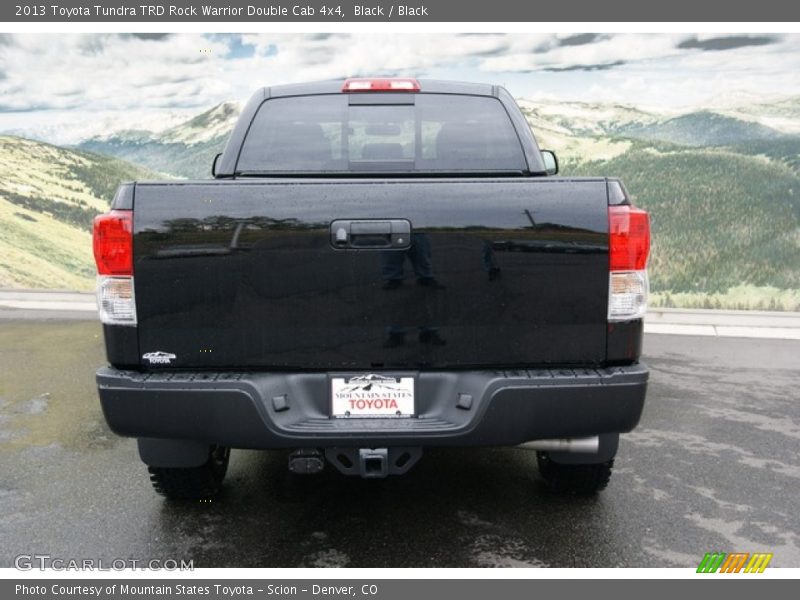 Black / Black 2013 Toyota Tundra TRD Rock Warrior Double Cab 4x4