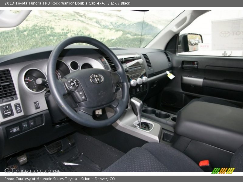 Black Interior - 2013 Tundra TRD Rock Warrior Double Cab 4x4 