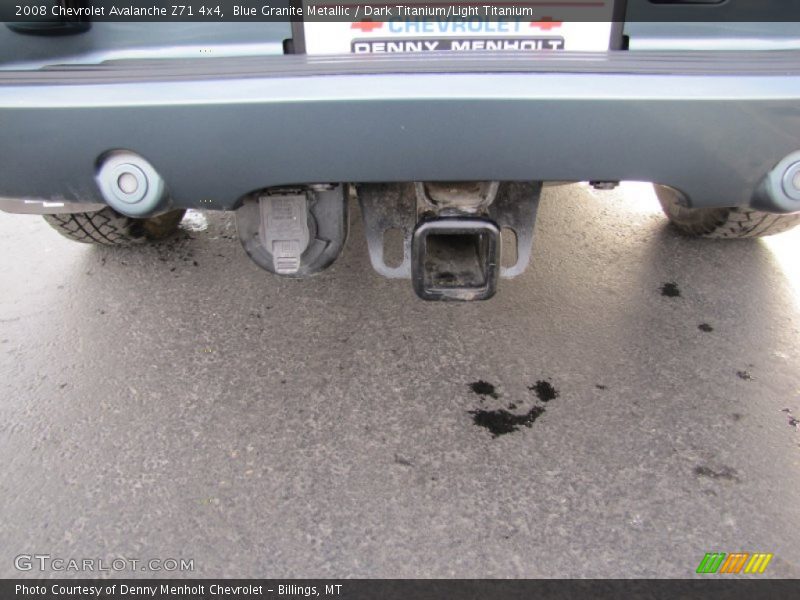 Blue Granite Metallic / Dark Titanium/Light Titanium 2008 Chevrolet Avalanche Z71 4x4