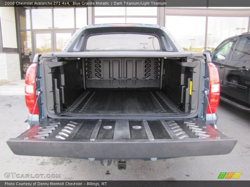 Blue Granite Metallic / Dark Titanium/Light Titanium 2008 Chevrolet Avalanche Z71 4x4
