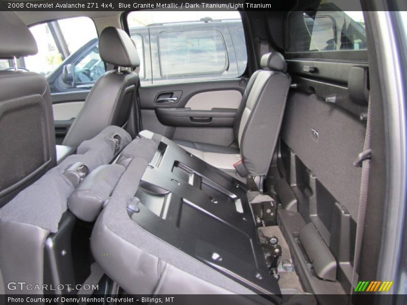 Blue Granite Metallic / Dark Titanium/Light Titanium 2008 Chevrolet Avalanche Z71 4x4