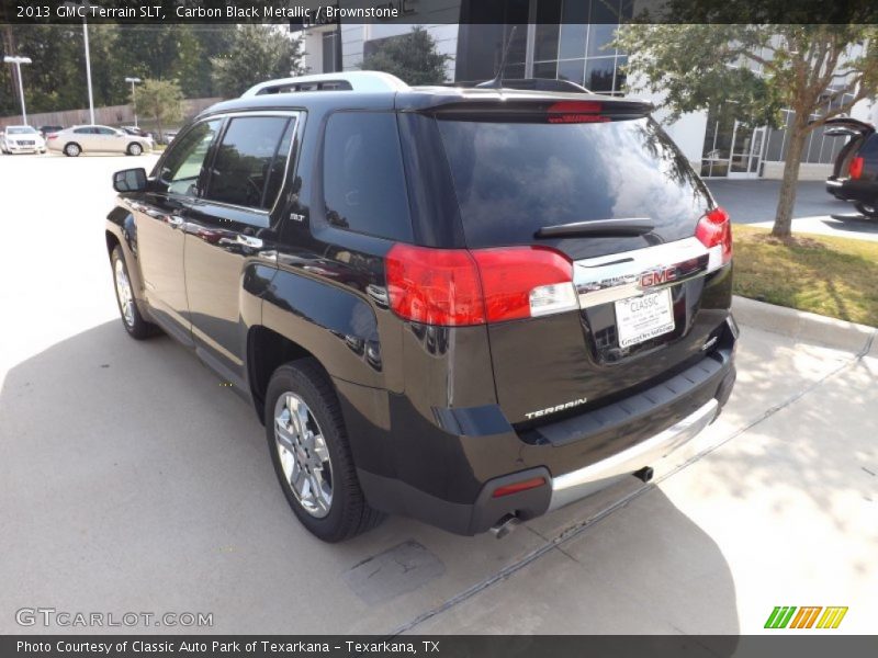 Carbon Black Metallic / Brownstone 2013 GMC Terrain SLT