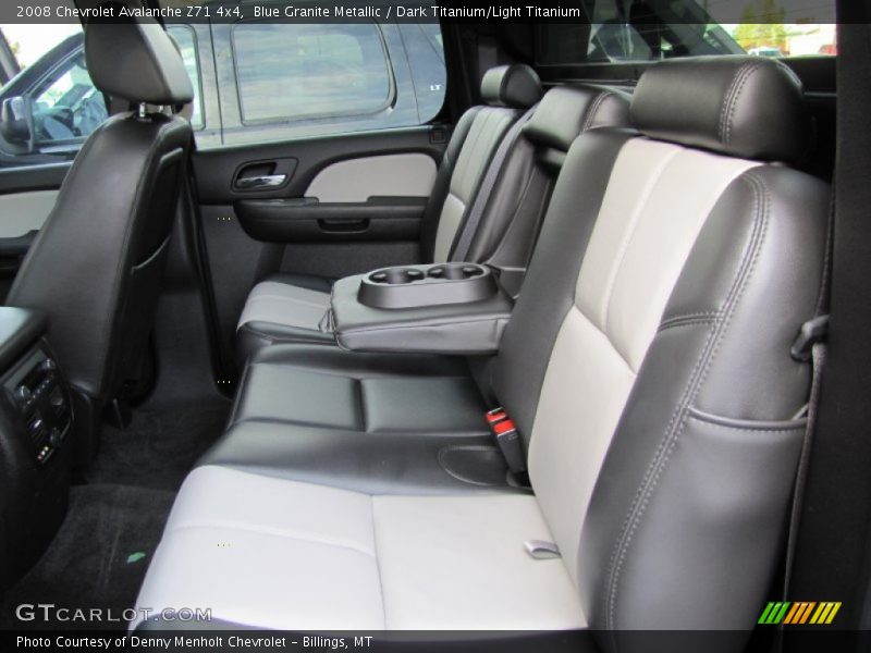 Blue Granite Metallic / Dark Titanium/Light Titanium 2008 Chevrolet Avalanche Z71 4x4