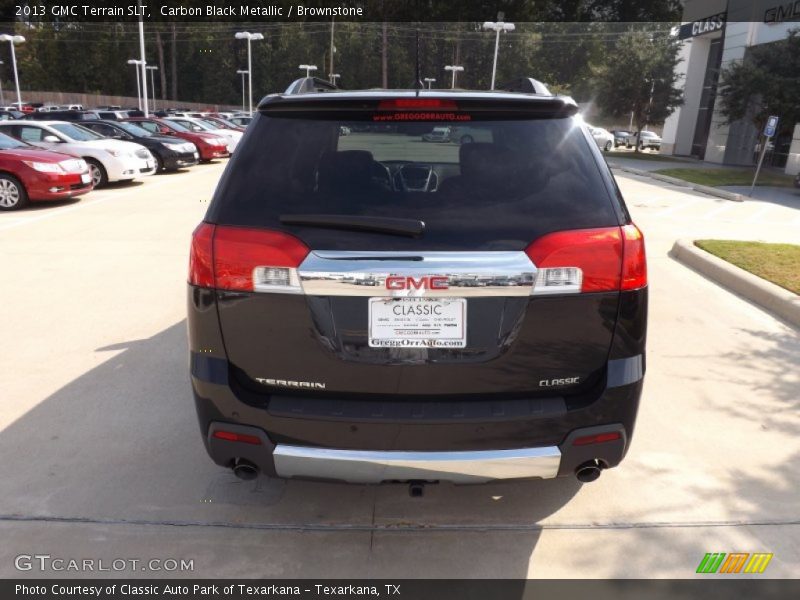 Carbon Black Metallic / Brownstone 2013 GMC Terrain SLT