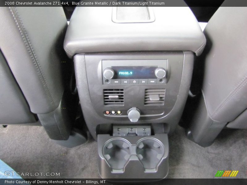 Blue Granite Metallic / Dark Titanium/Light Titanium 2008 Chevrolet Avalanche Z71 4x4