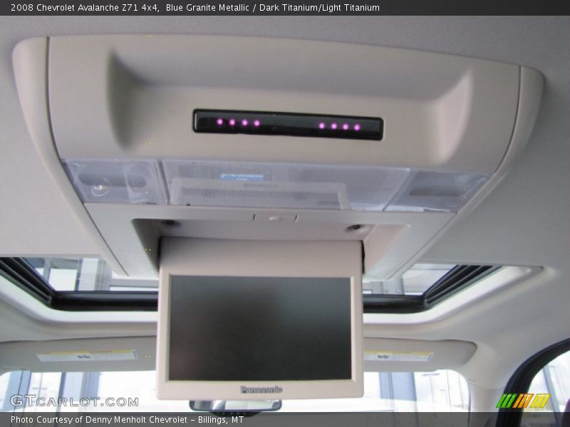 Blue Granite Metallic / Dark Titanium/Light Titanium 2008 Chevrolet Avalanche Z71 4x4