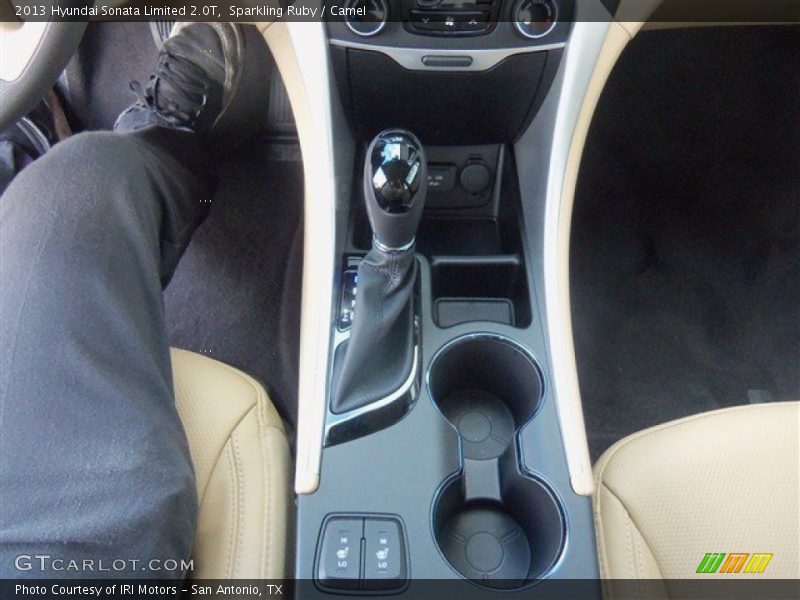 Sparkling Ruby / Camel 2013 Hyundai Sonata Limited 2.0T