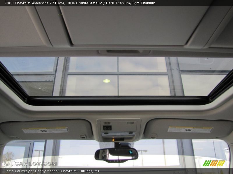 Blue Granite Metallic / Dark Titanium/Light Titanium 2008 Chevrolet Avalanche Z71 4x4