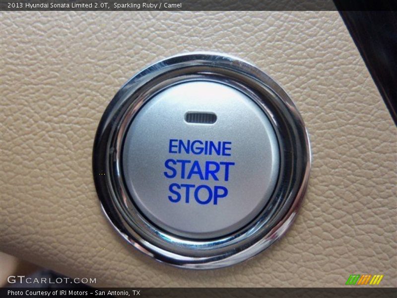 Sparkling Ruby / Camel 2013 Hyundai Sonata Limited 2.0T