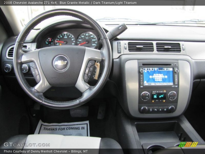 Blue Granite Metallic / Dark Titanium/Light Titanium 2008 Chevrolet Avalanche Z71 4x4