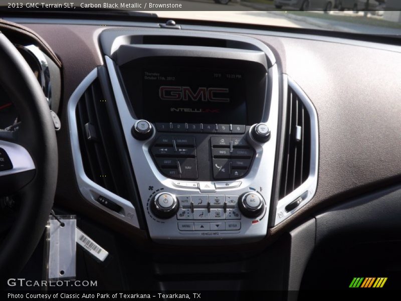 Carbon Black Metallic / Brownstone 2013 GMC Terrain SLT