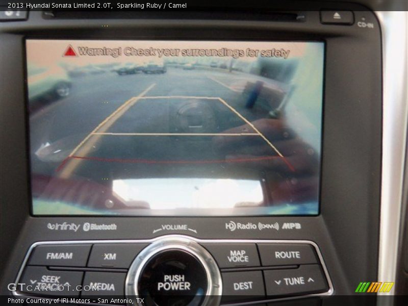Sparkling Ruby / Camel 2013 Hyundai Sonata Limited 2.0T