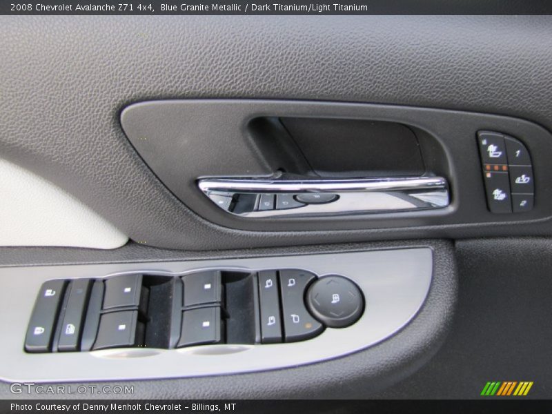 Blue Granite Metallic / Dark Titanium/Light Titanium 2008 Chevrolet Avalanche Z71 4x4