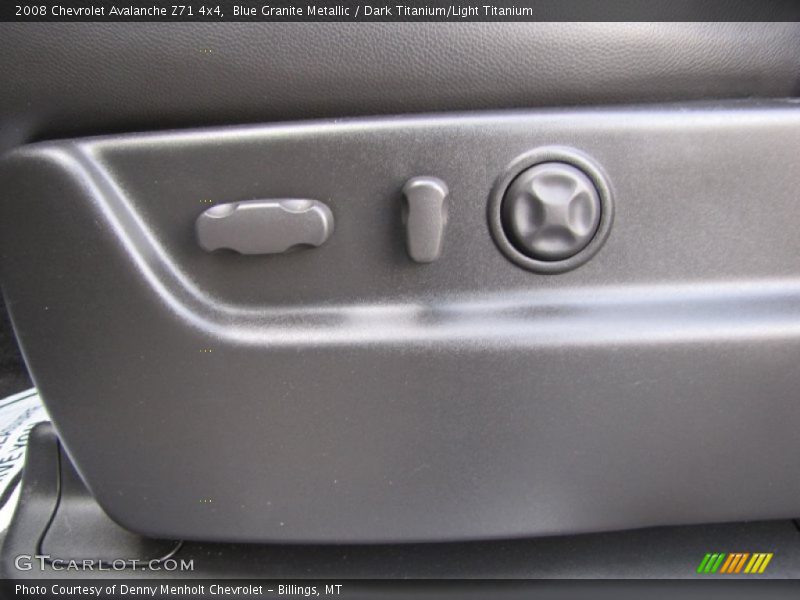 Blue Granite Metallic / Dark Titanium/Light Titanium 2008 Chevrolet Avalanche Z71 4x4