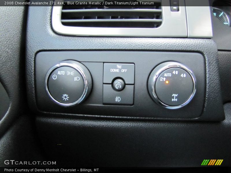 Blue Granite Metallic / Dark Titanium/Light Titanium 2008 Chevrolet Avalanche Z71 4x4