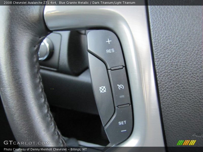 Blue Granite Metallic / Dark Titanium/Light Titanium 2008 Chevrolet Avalanche Z71 4x4