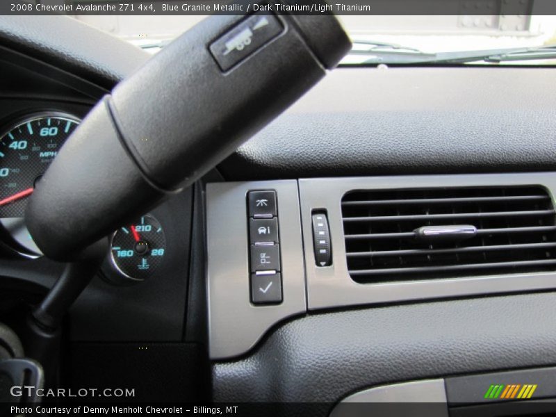 Blue Granite Metallic / Dark Titanium/Light Titanium 2008 Chevrolet Avalanche Z71 4x4
