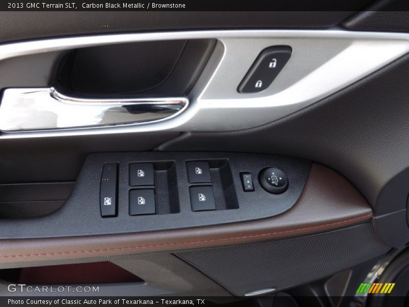 Carbon Black Metallic / Brownstone 2013 GMC Terrain SLT