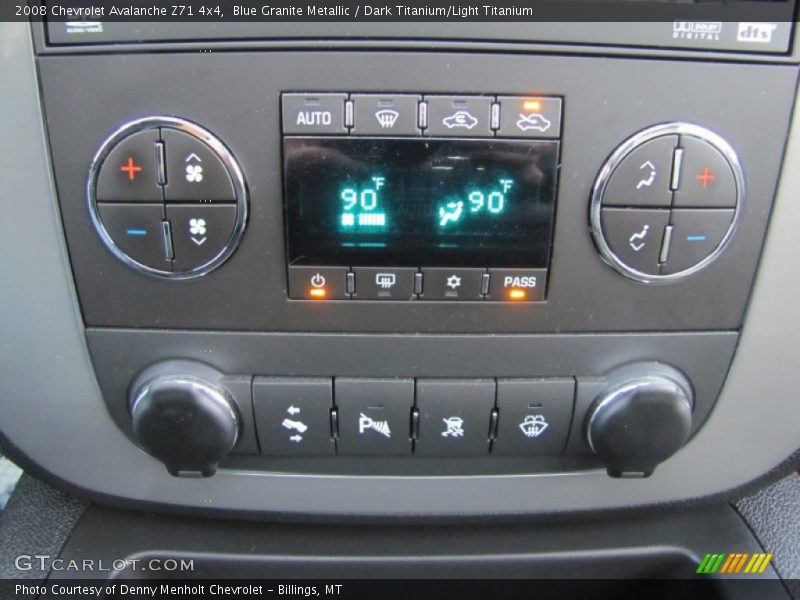 Blue Granite Metallic / Dark Titanium/Light Titanium 2008 Chevrolet Avalanche Z71 4x4
