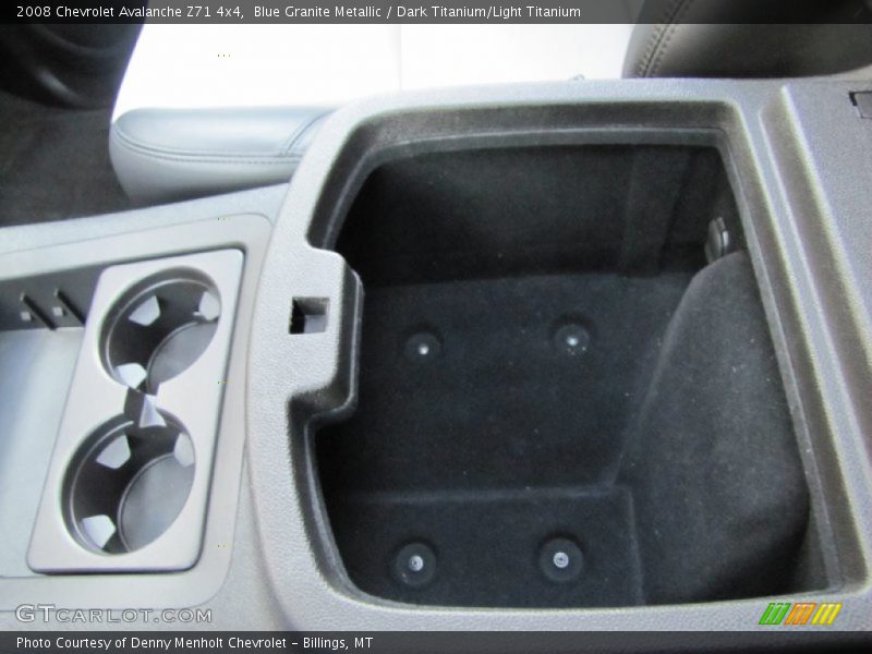 Blue Granite Metallic / Dark Titanium/Light Titanium 2008 Chevrolet Avalanche Z71 4x4