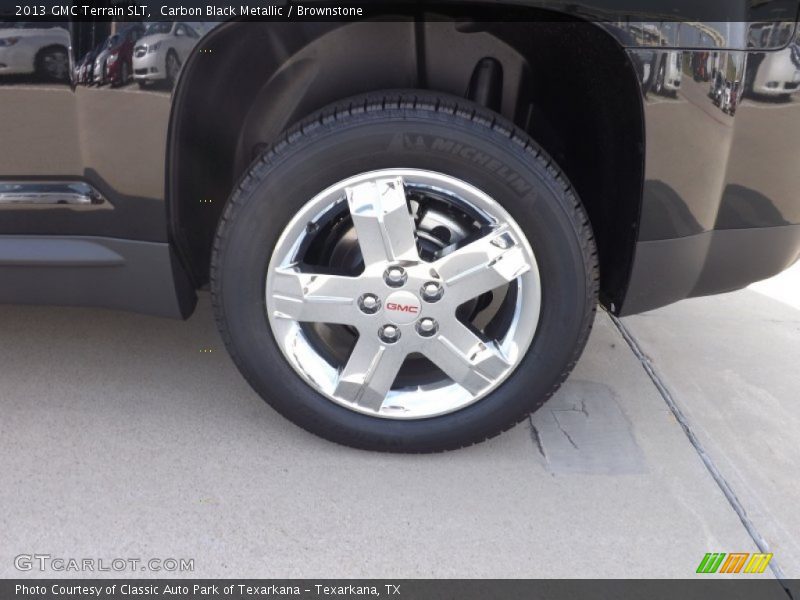 Carbon Black Metallic / Brownstone 2013 GMC Terrain SLT