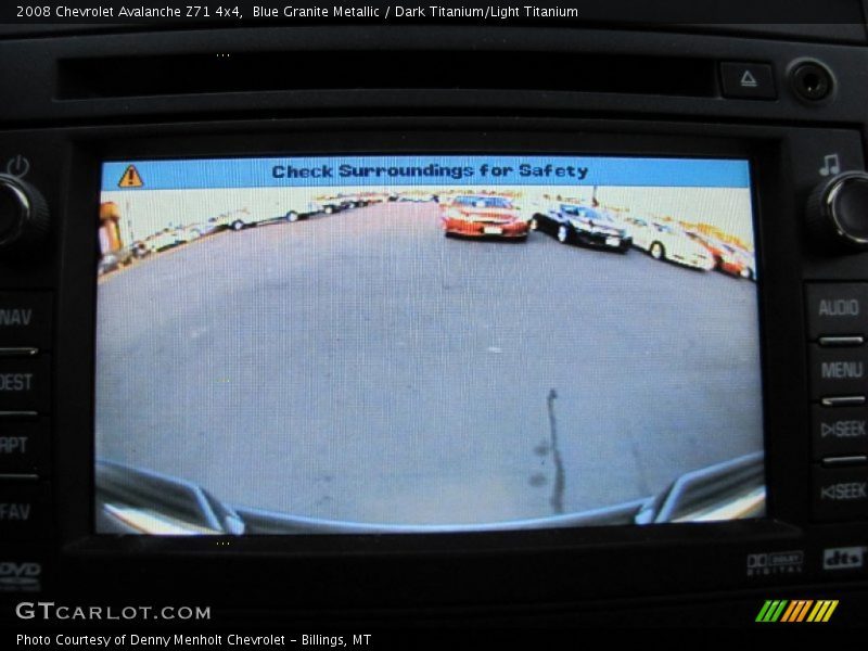 Blue Granite Metallic / Dark Titanium/Light Titanium 2008 Chevrolet Avalanche Z71 4x4