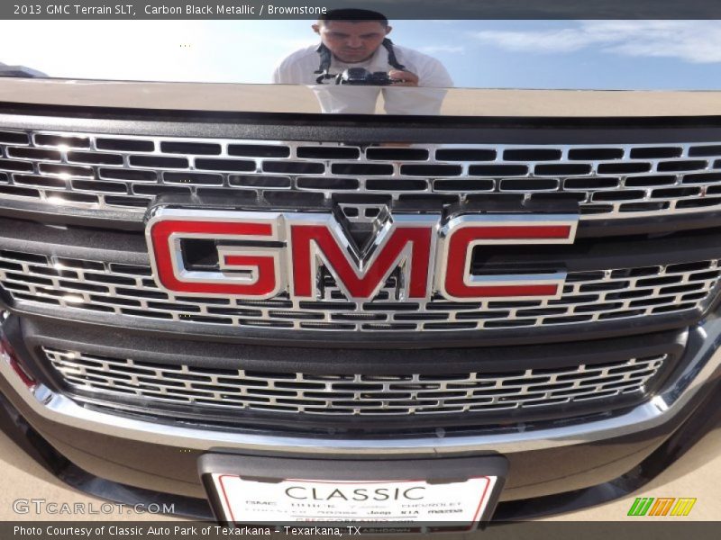Carbon Black Metallic / Brownstone 2013 GMC Terrain SLT