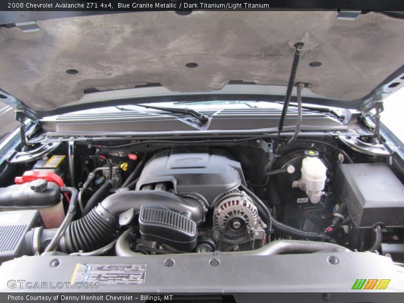 Blue Granite Metallic / Dark Titanium/Light Titanium 2008 Chevrolet Avalanche Z71 4x4