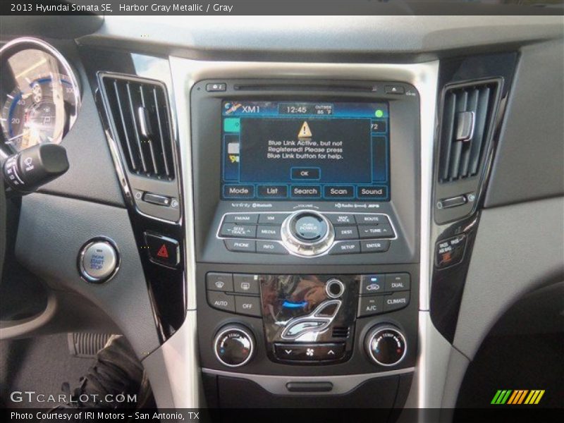 Harbor Gray Metallic / Gray 2013 Hyundai Sonata SE